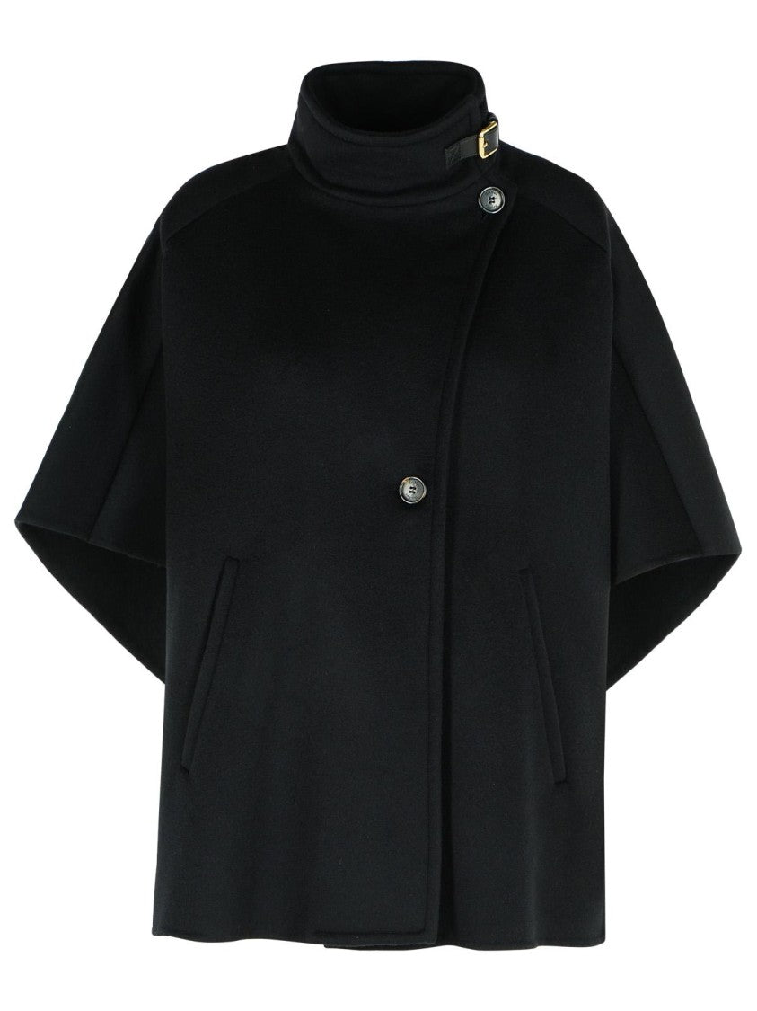 Max Mara Derrik' Black Cashmere Cape