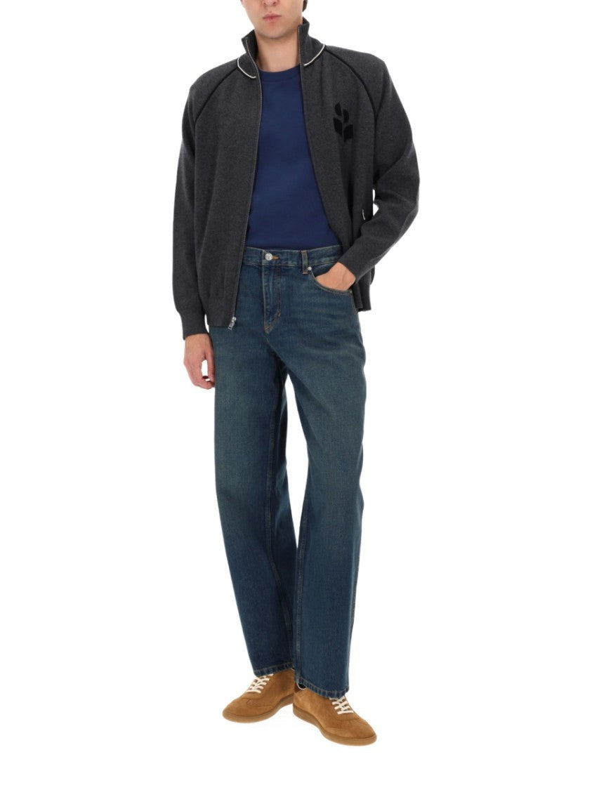 Isabel Marant Jorjey Denim Wide-Leg Jeans
