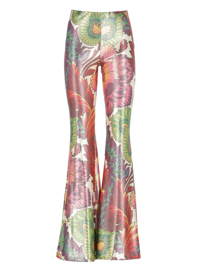 Etro Multicolor Floral Pants
