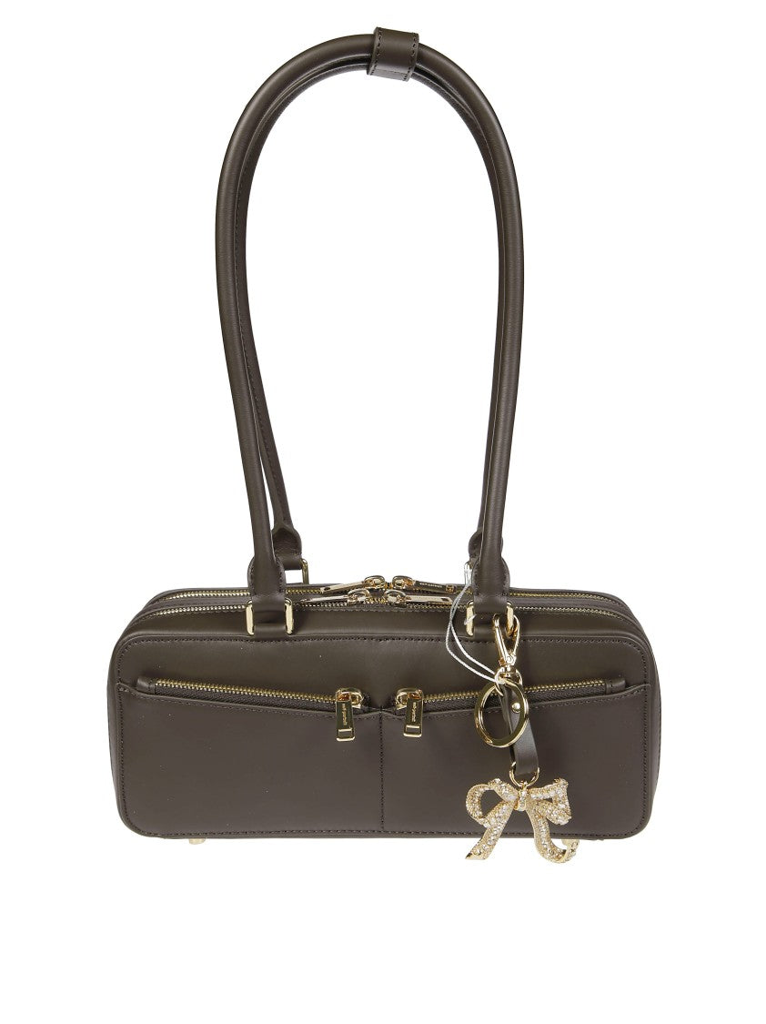 Self-Portrait Baguette Shoulder Bag Whith Charm