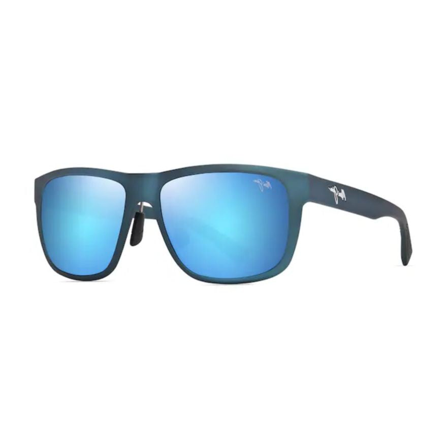 Maui Jim Puakea Rectangular Frame Sunglasses With Matte Finish