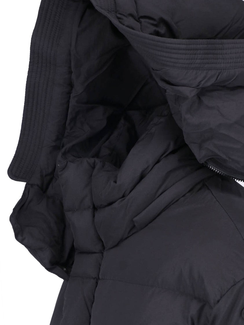 Diesel Black Hooded W Rolfys Down Jacket