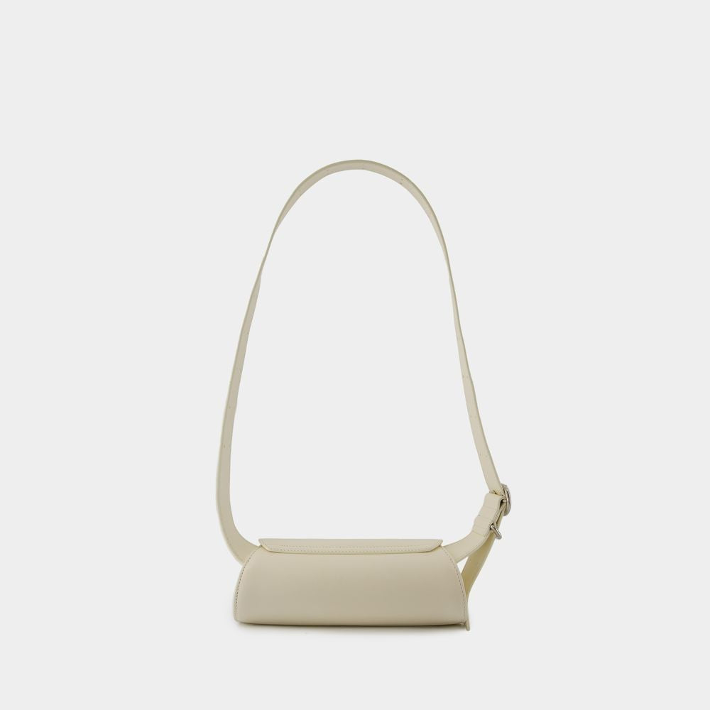 Jil Sander Cannolo Mini Purse - Leather - Eggshell