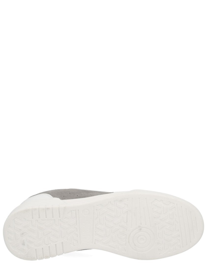 Versace Jeans Couture Sleek Grey Sneakers With Contrast Panels