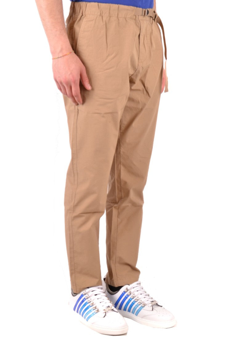 Woolrich Multicolor Straight Leg Trousers With Elastic Waistband