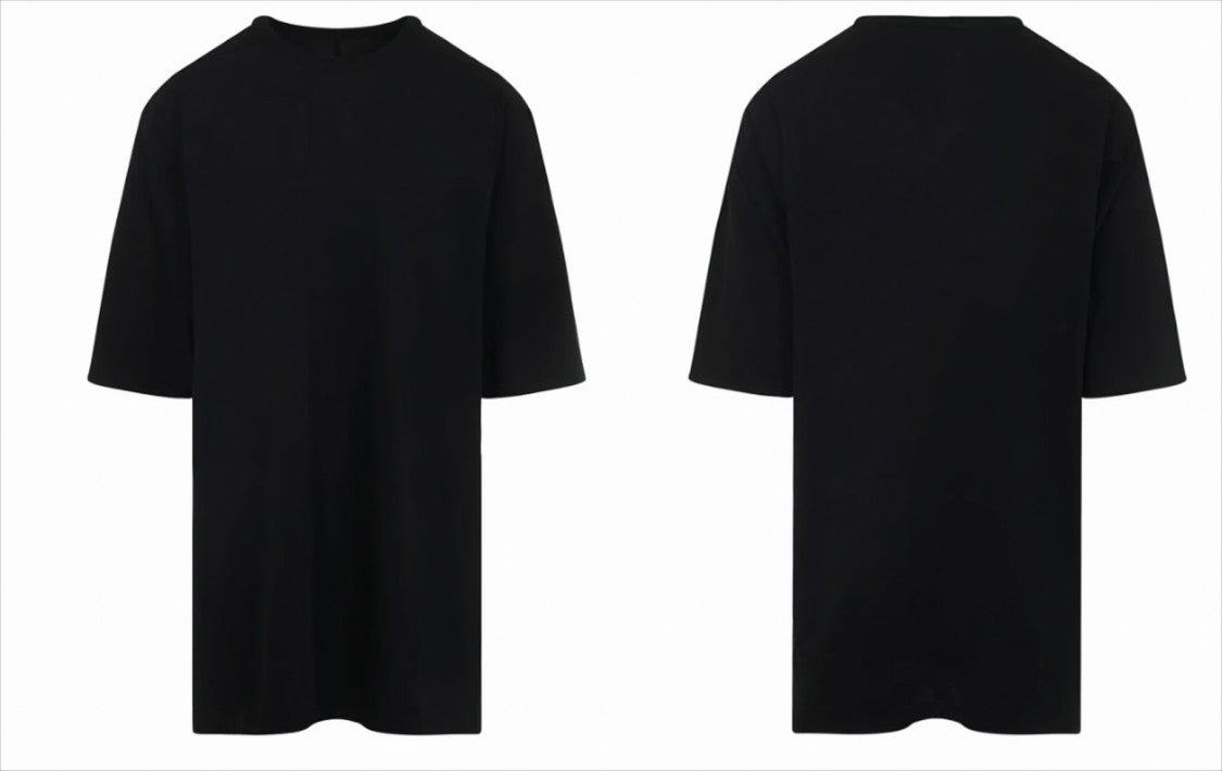 Rick Owens Black Short-Sleeve T-Shirts