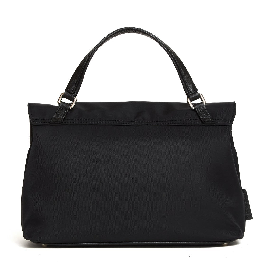 Zanellato Nikel Vitello Leather Small Postina Shoulder Bag