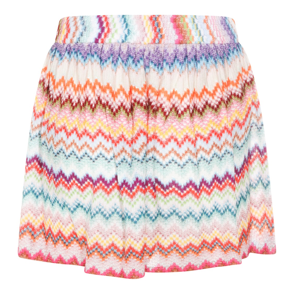 Missoni Zigzag Patterned Shorts With Relaxed Fit