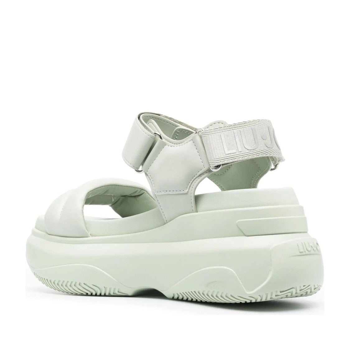 Liu Jo Green June 01 Chunky Platform Ankle Strap Sandals