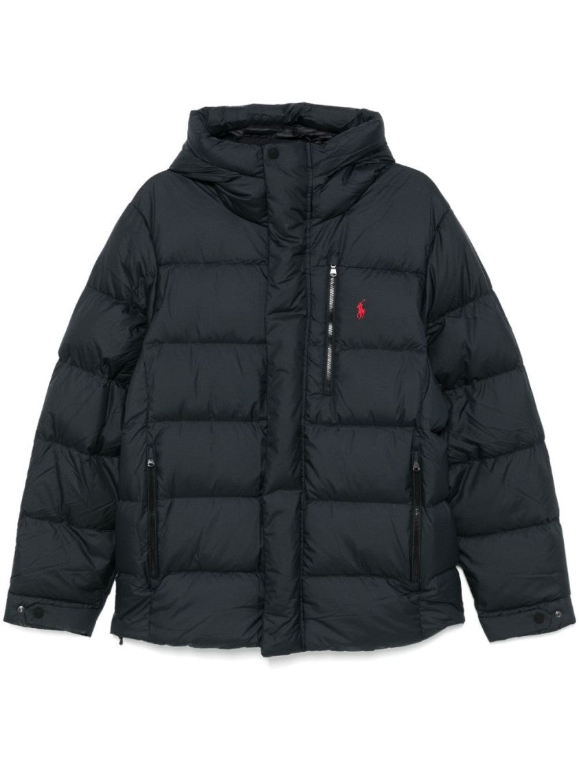 Polo Ralph Lauren Puff-Design Bomber Jacket With Hood
