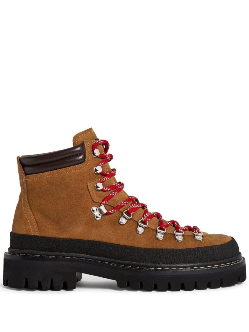 Dsquared2 Camel Brown Ankle-Length Boots