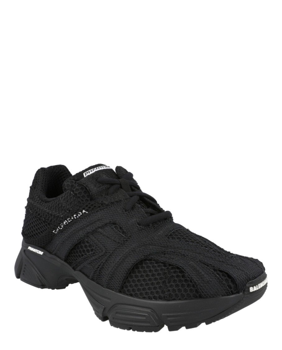 Balenciaga Phantom Sneakers With Mesh Upper And Durable Rubber Sole