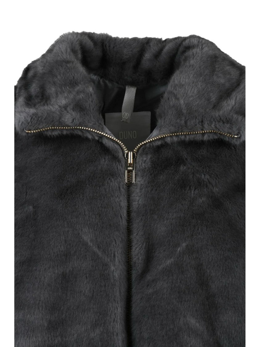 Duno Grey Polyester Eco Coat