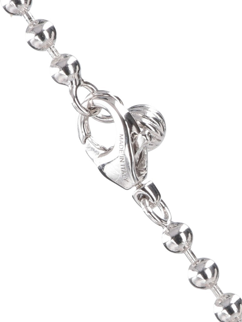 Valentino Garavani Silver-Plated Brass Necklace