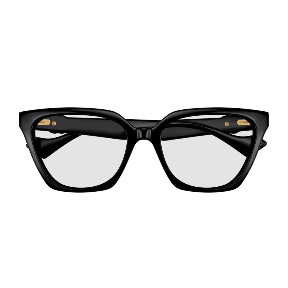 Kering Eyewear S.P.A. Black Emblem Injected Square Sunglasses