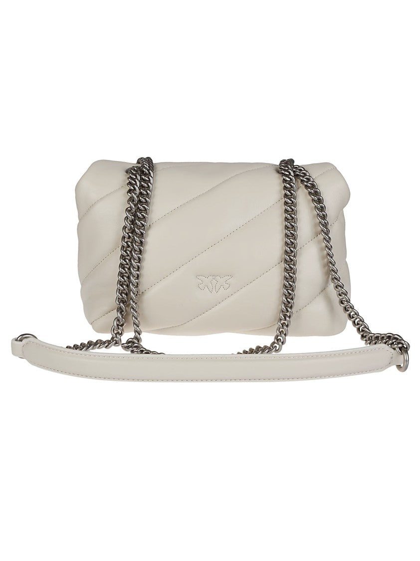Pinko Love Mini Puff Sheepskin Shoulder Bag