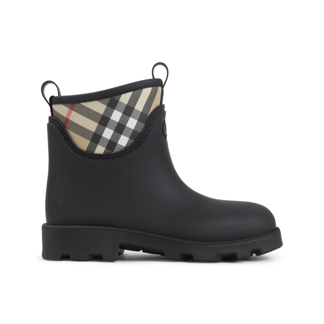 Burberry Ankle Boots With Black Rubber Exterior