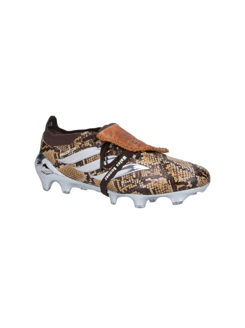Adidas Originals By Wales Bonner Brown Snakeskin-Patterned Upper Statement Sneakers
