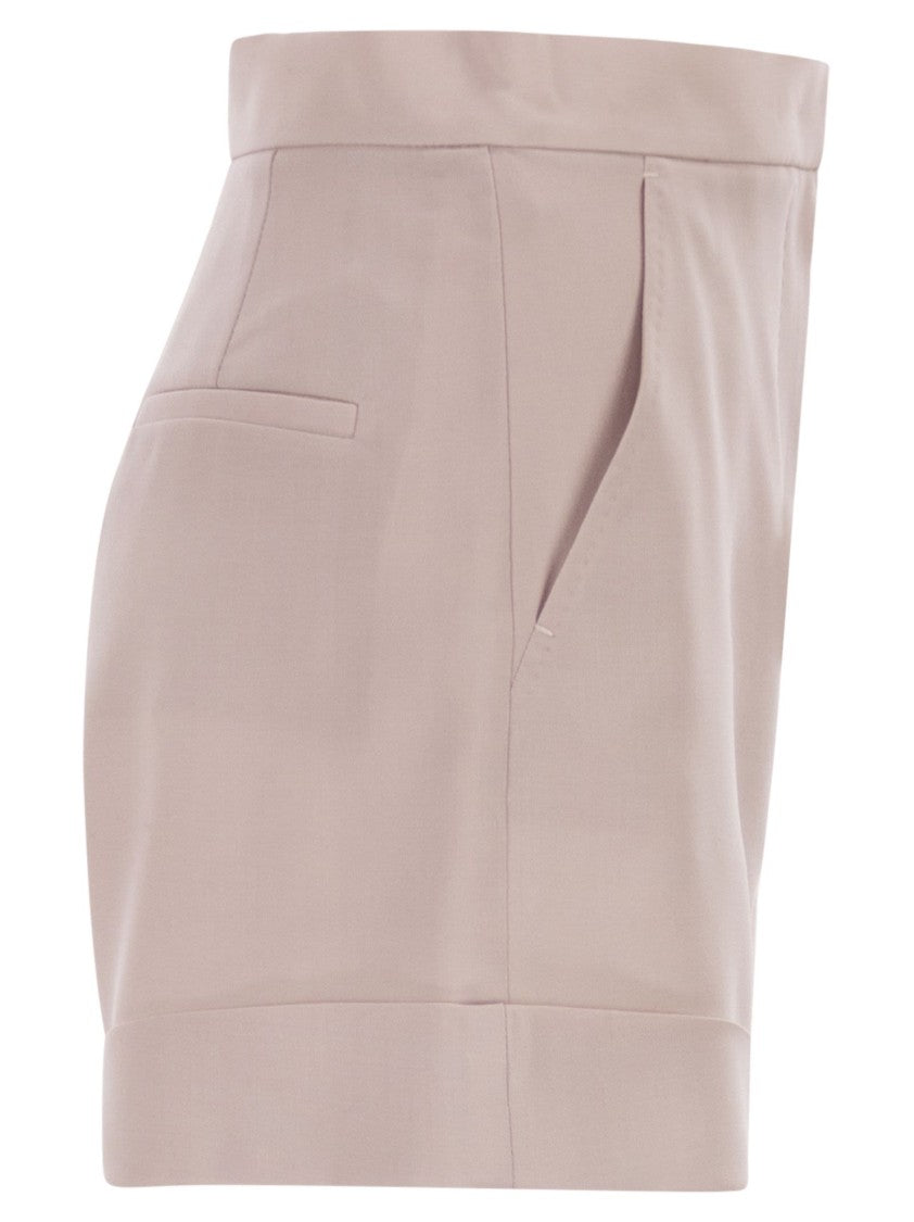 Max Mara Mxmcelebre - Shorts In Wool