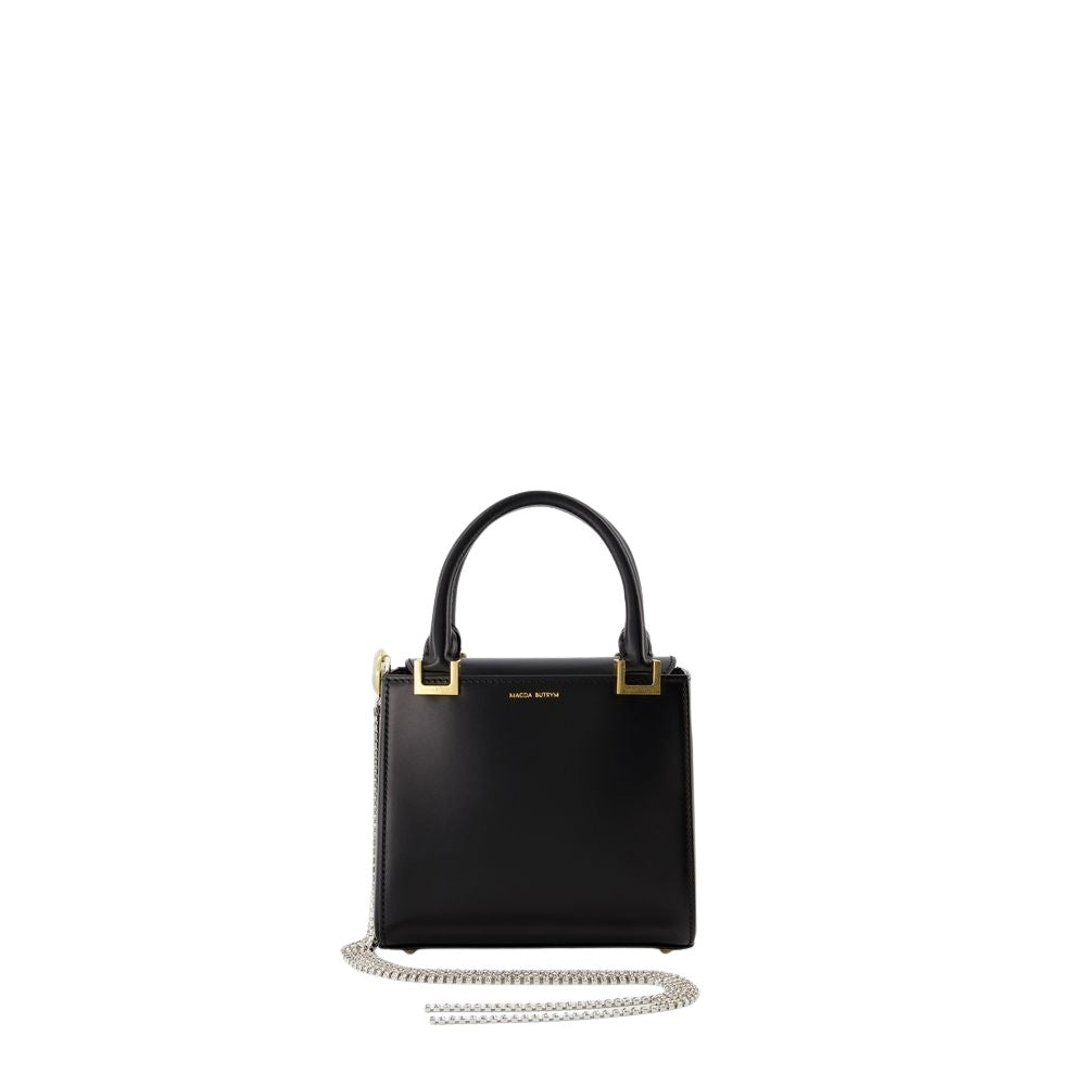 Magda Butrym Small Zorya Hobo Bag - Black - Leather