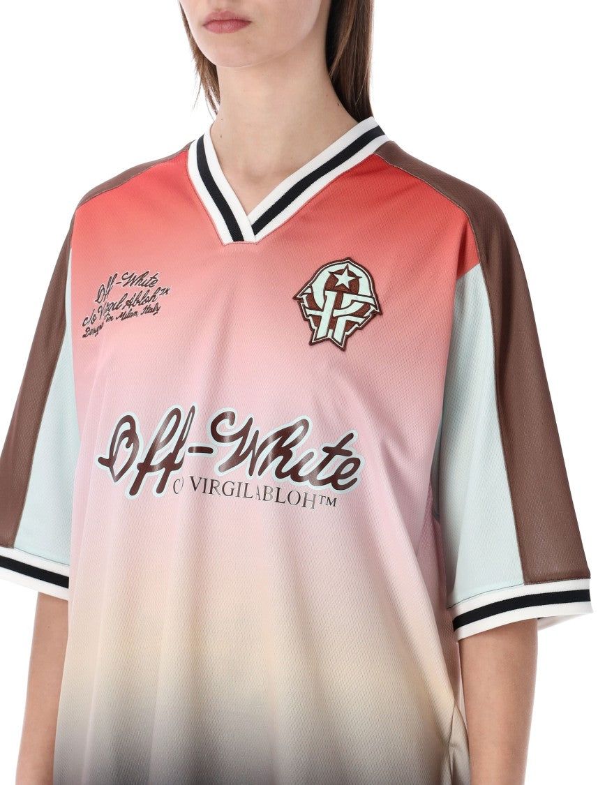 Off-White Off White Gradient Raglan Football Shirt