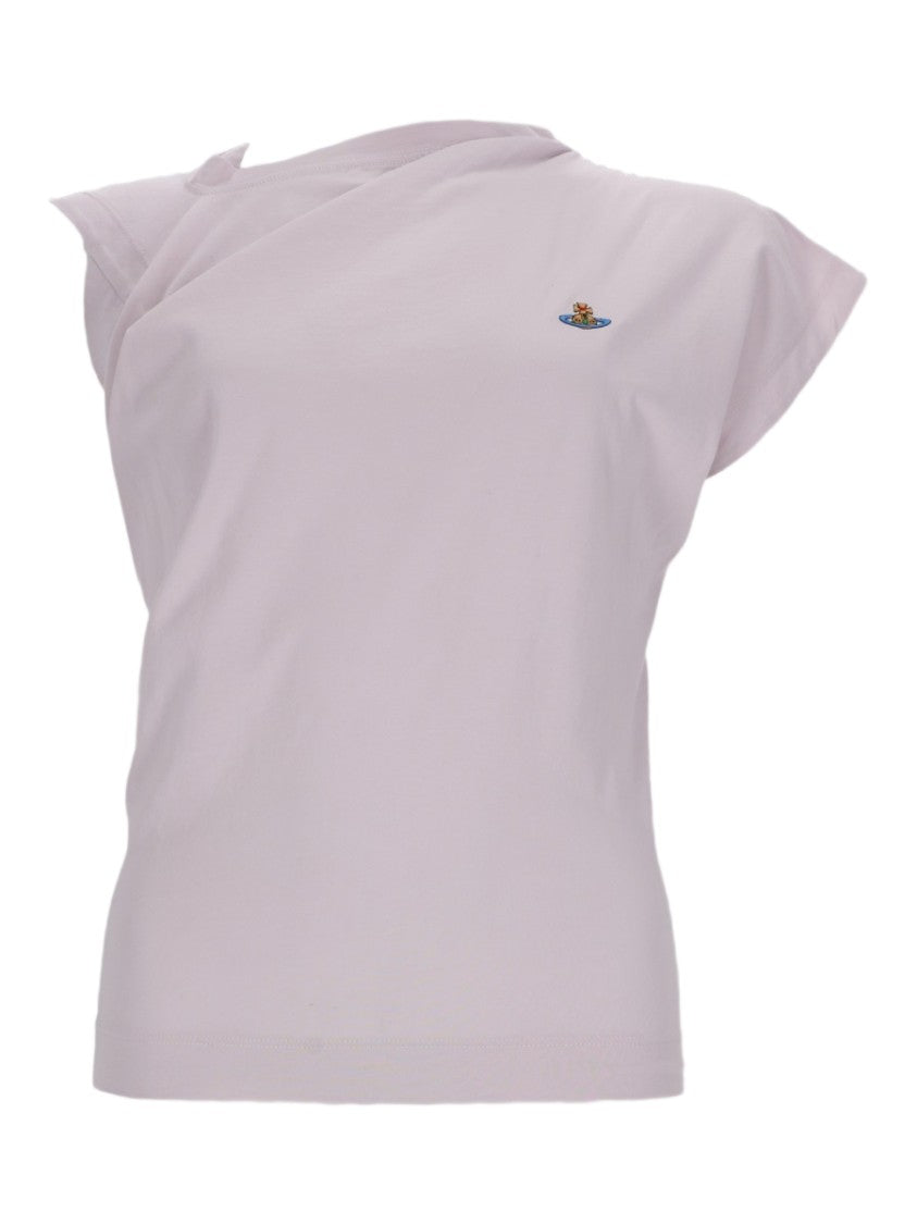 Vivienne Westwood Hebo Soft Light Pink Cotton Top