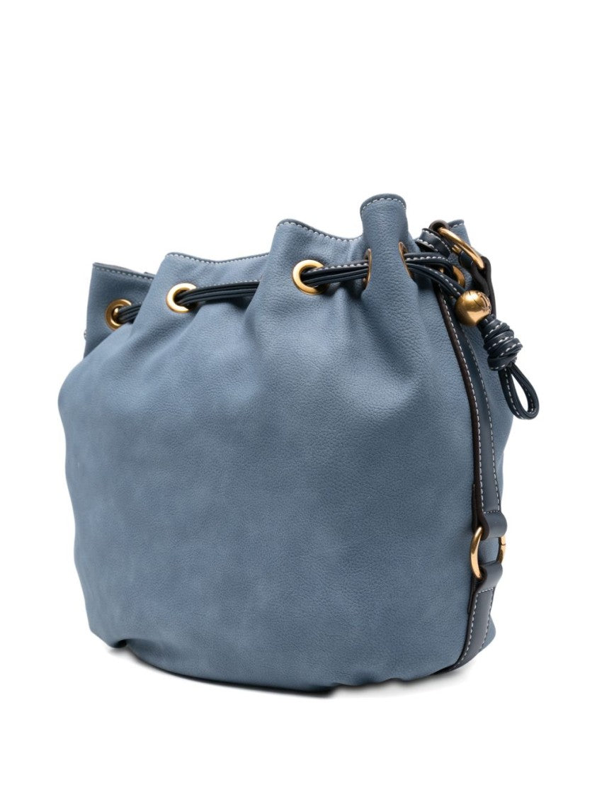 Liu Jo Cloud Blue Drawstring Shoulder Bag