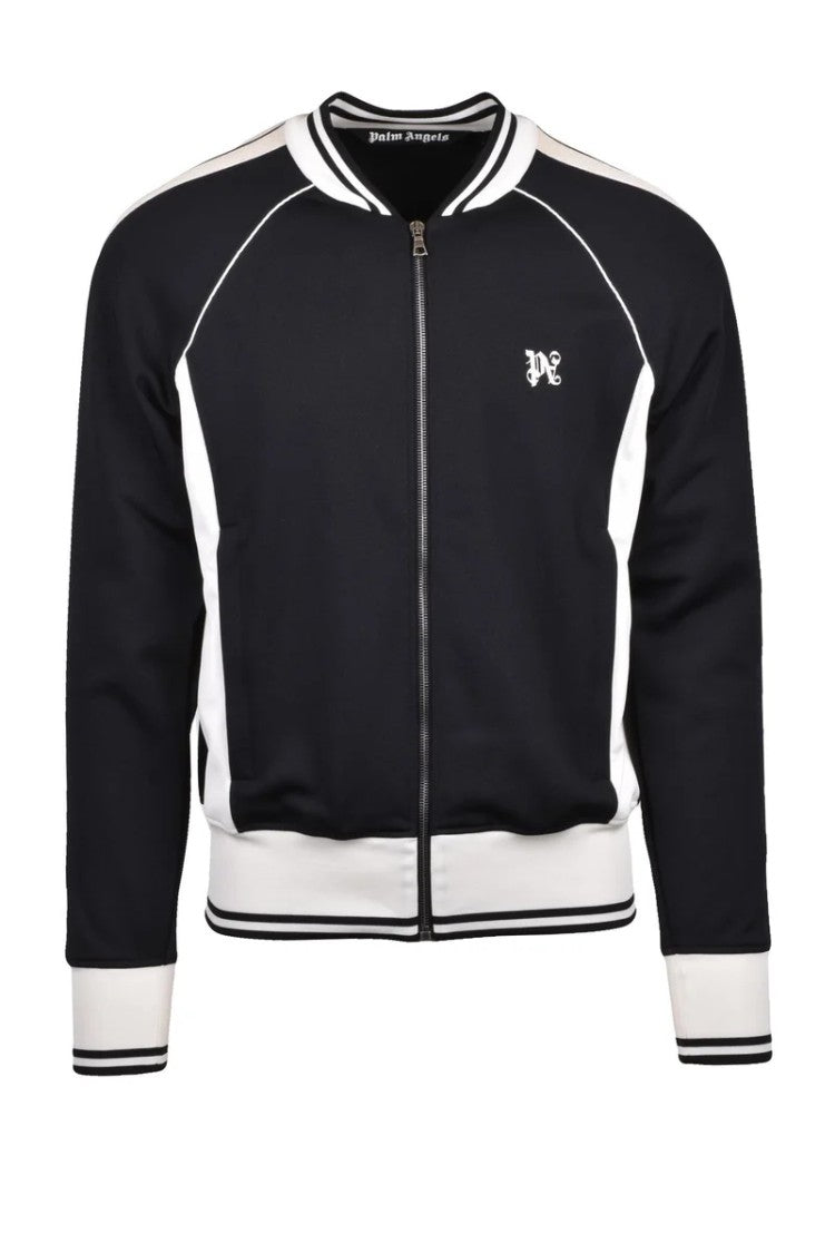 Palm Angels Track Jacket - Black/White