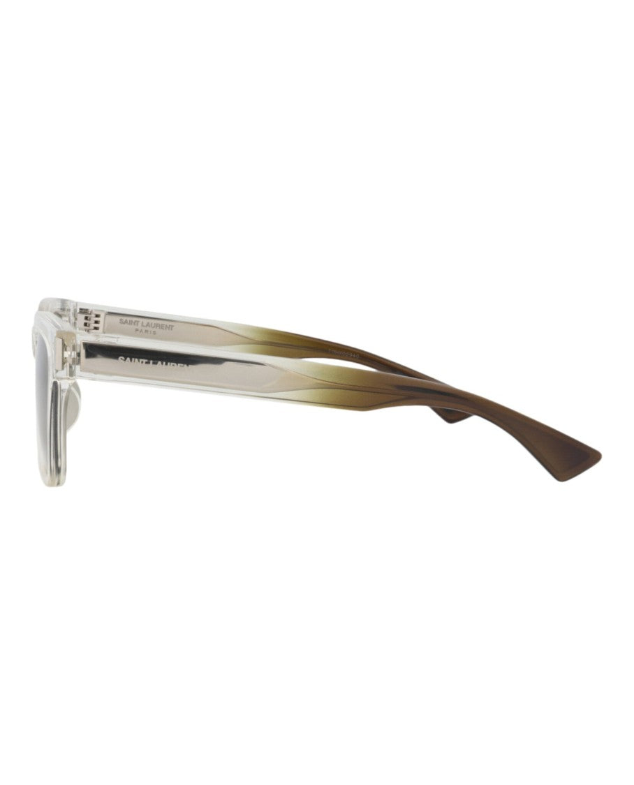 Saint Laurent Square-Frame Recycled Acetate Sunglasses