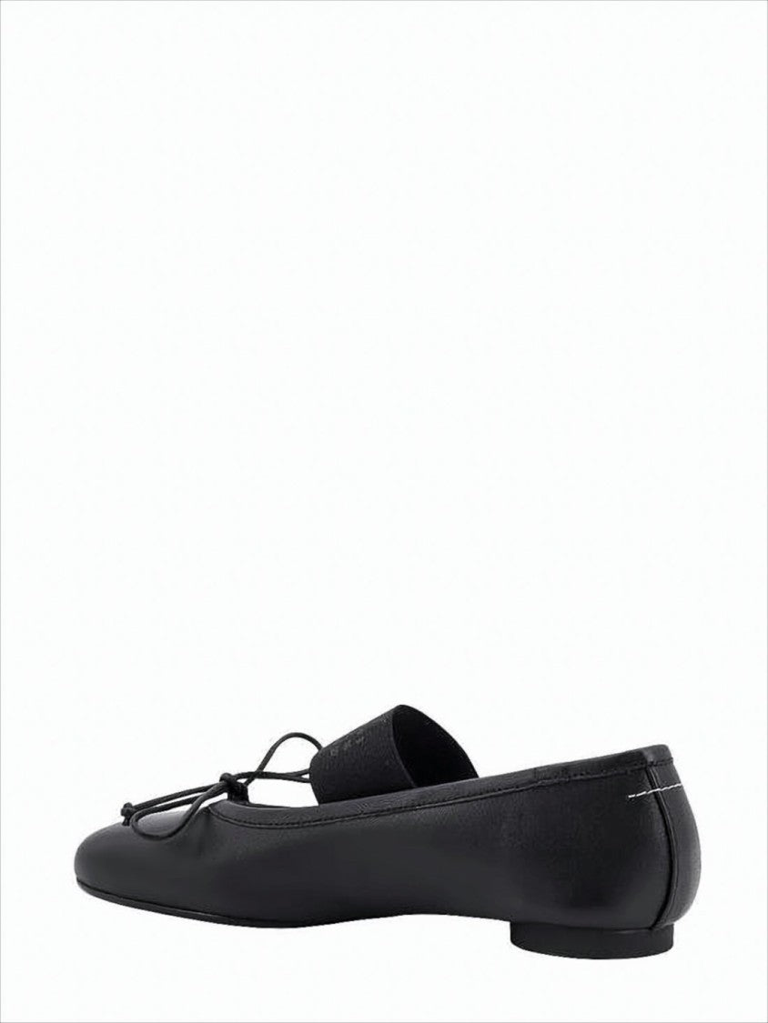 Mm6 By Maison Margiela Flat Shoes With Rounded Toe