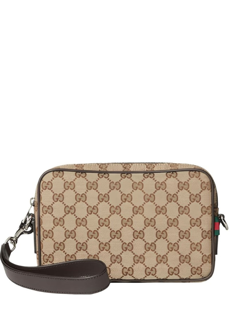 Gucci Small Gg Canvas Handbag