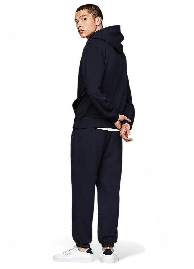 Tommy Hilfiger Plush Cotton Blend Zip-Up Hoodie With Hood