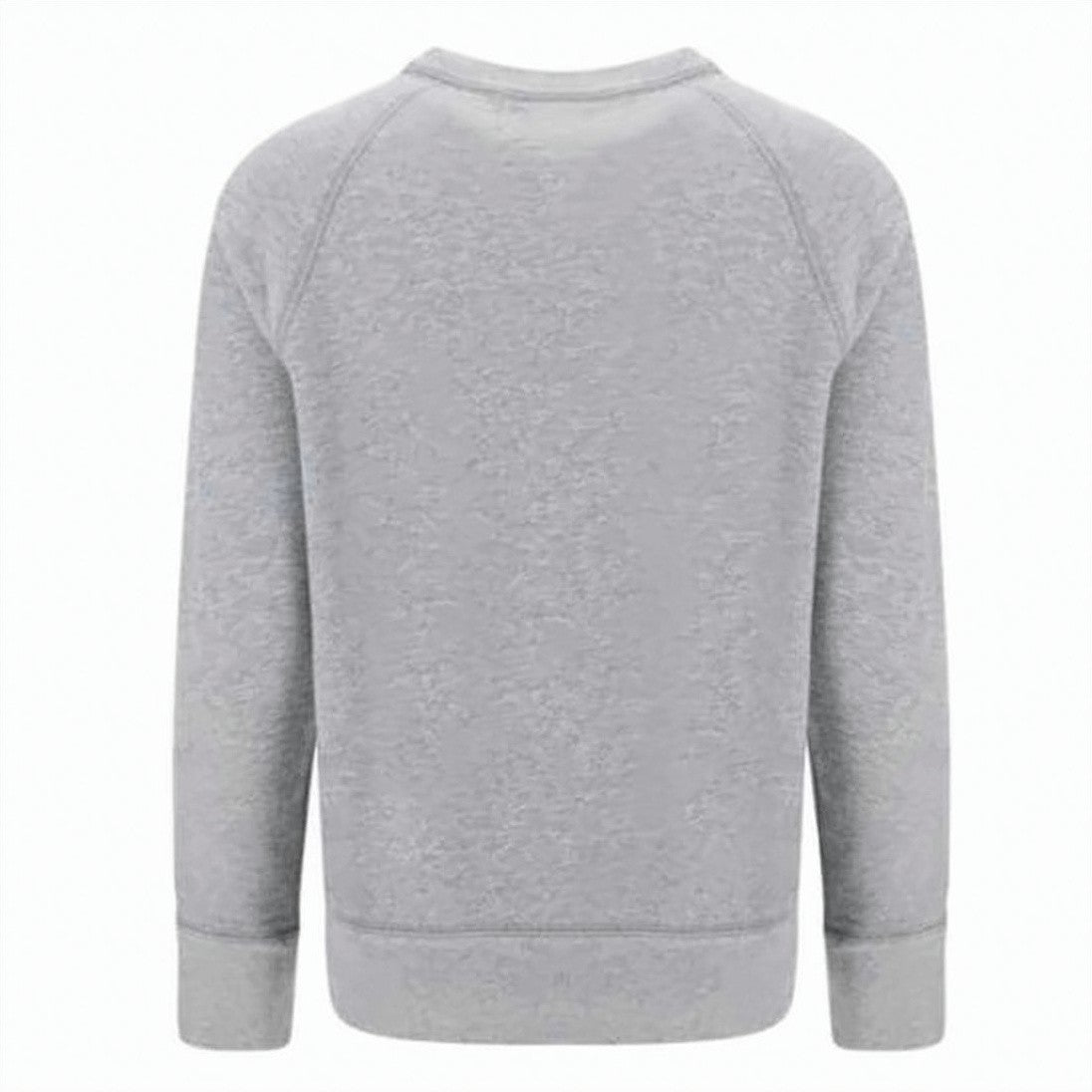 Isabel Marant Heathered Grey Crewneck Sweatshirt With Raglan Sleeves
