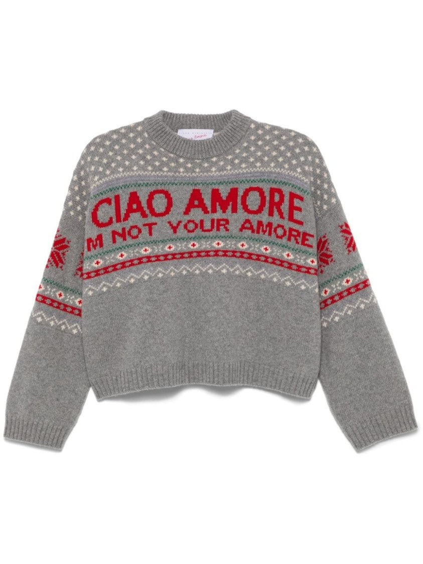 Giada Benincasa Crewneck I'm Not Your Amore