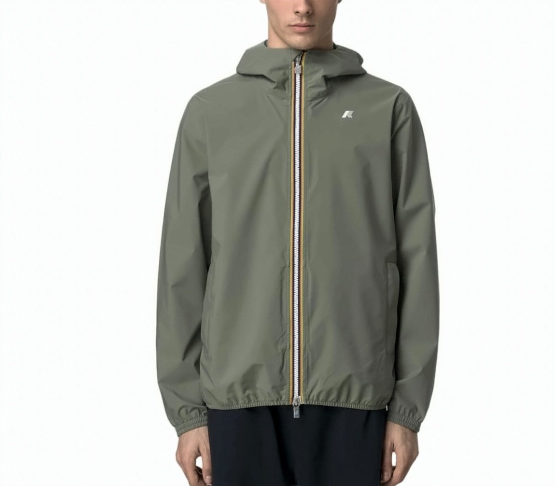 K-Way Jack Stretch Dot Hooded Jacket