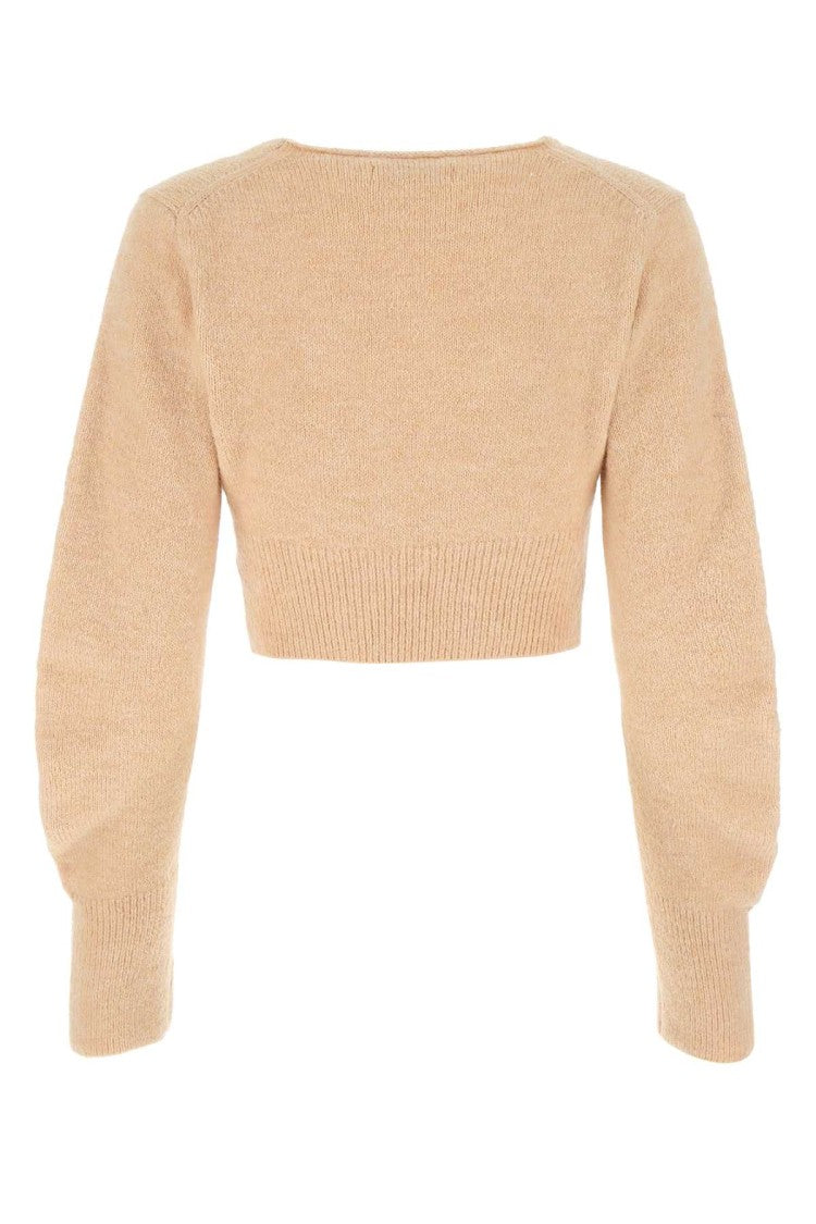 Low Classic Antiqued Pink Acrylic Blend Cardigan