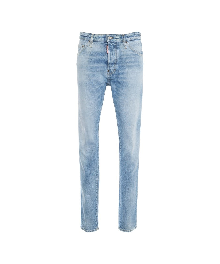 Dsquared2 Light Blue Slim-Fit Jeans