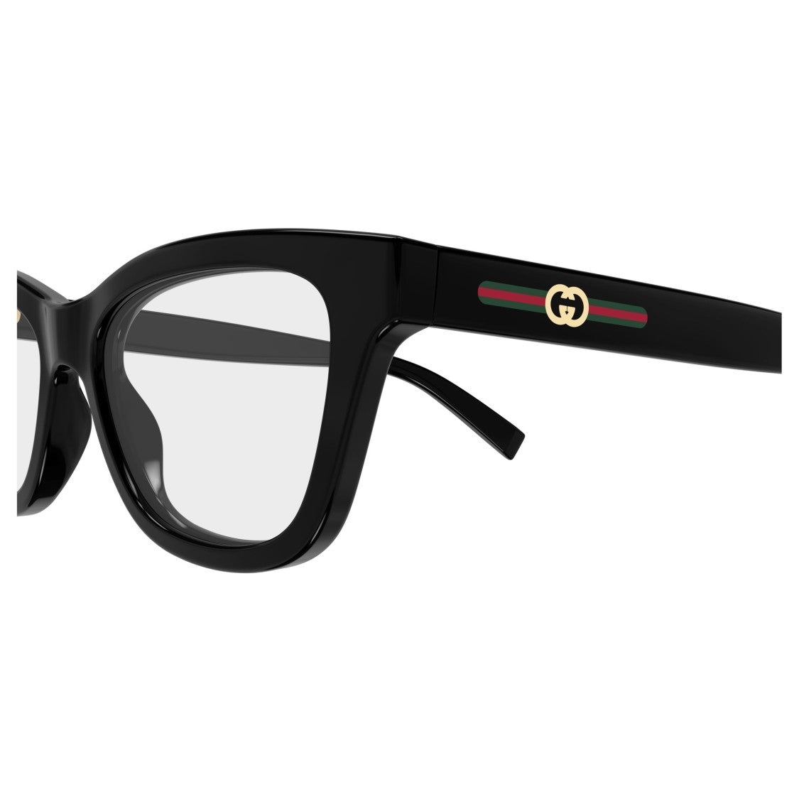 Gucci Gg1983o Thick Black Cat-Eye Eyeglasses
