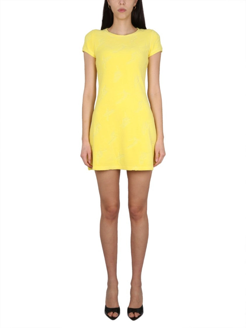 dsquared2 short dress Deep Neckline Mini Dress