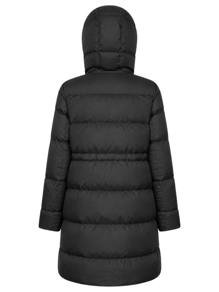 Canada Goose Quilted Puffer Coat With Adjustable Drawstrings And Hood
