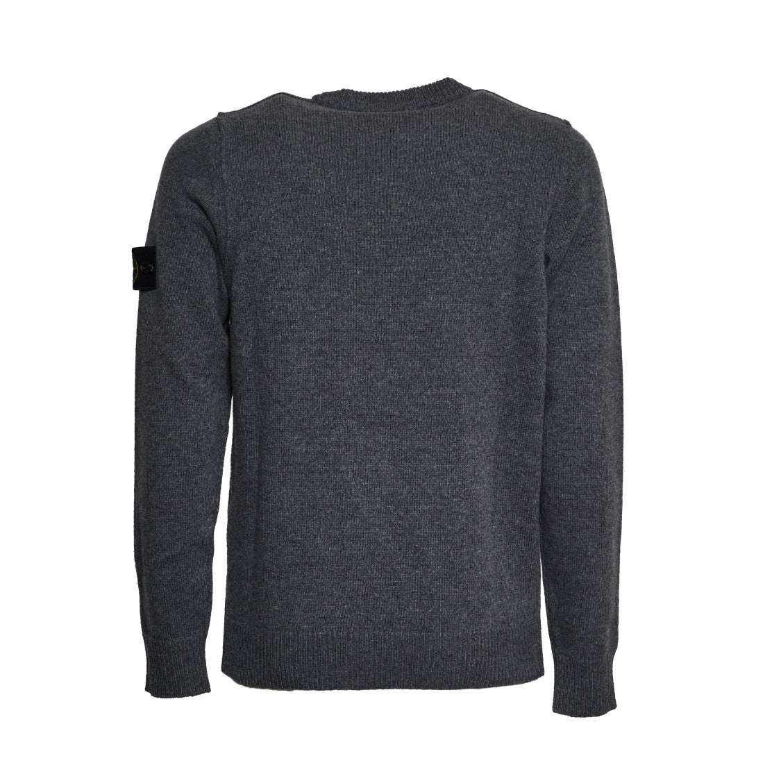 Stone Island Lambswool Sweater With Detailed Stitching