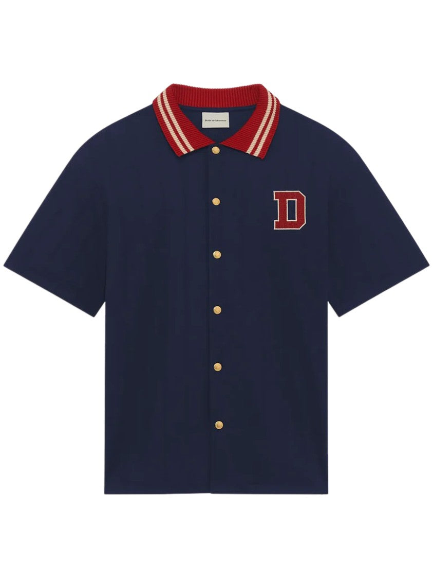 Drôle De Monsieur Short-Sleeved Button-Up Shirt