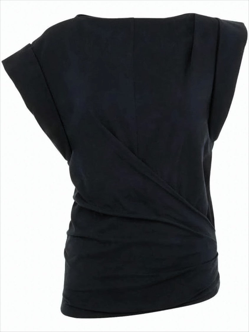 Isabel Marant Wrap-Style Sleeveless Top With Fitted Waist