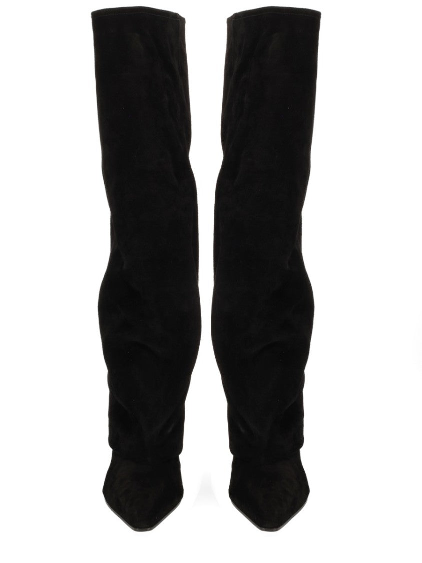 Paris Texas Jane 60 Pointed Leather Boots