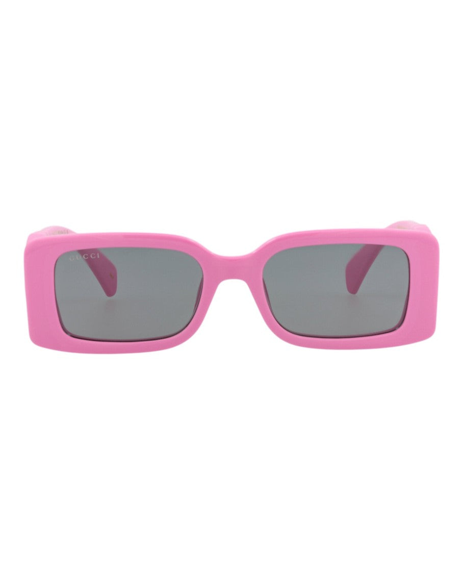 Gucci Square-Frame Injection Sunglasses