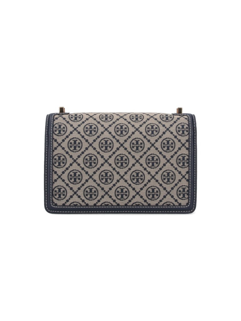 Tory Burch Structured Jacquard Shoulder Bag