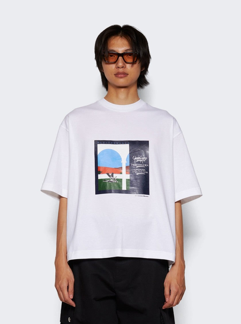 Jacquemus Le T-Shirt Mediterranea White
