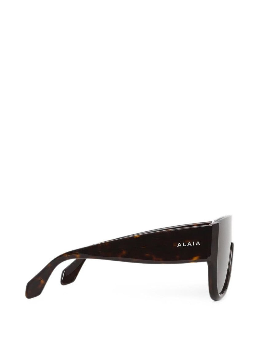 Alaïa Tortoiseshell Oversize Sunglasses