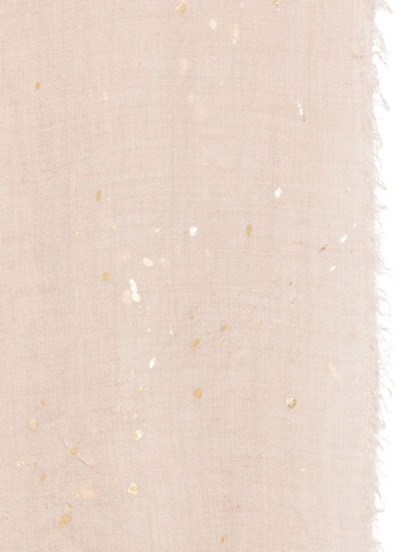 Faliero Sarti Cashmere Scarf With Delicate Fringe