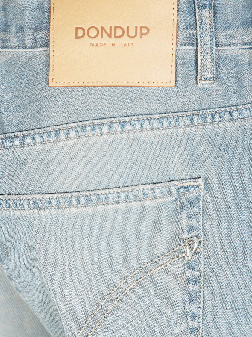 Dondup Light Wash Straight Leg Jeans